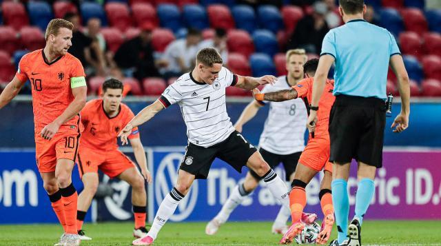 18岁神童爆发，昆茨点石成金，德国U21队决赛3连进！