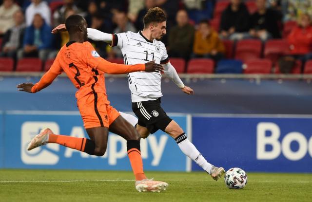 18岁神童爆发，昆茨点石成金，德国U21队决赛3连进！